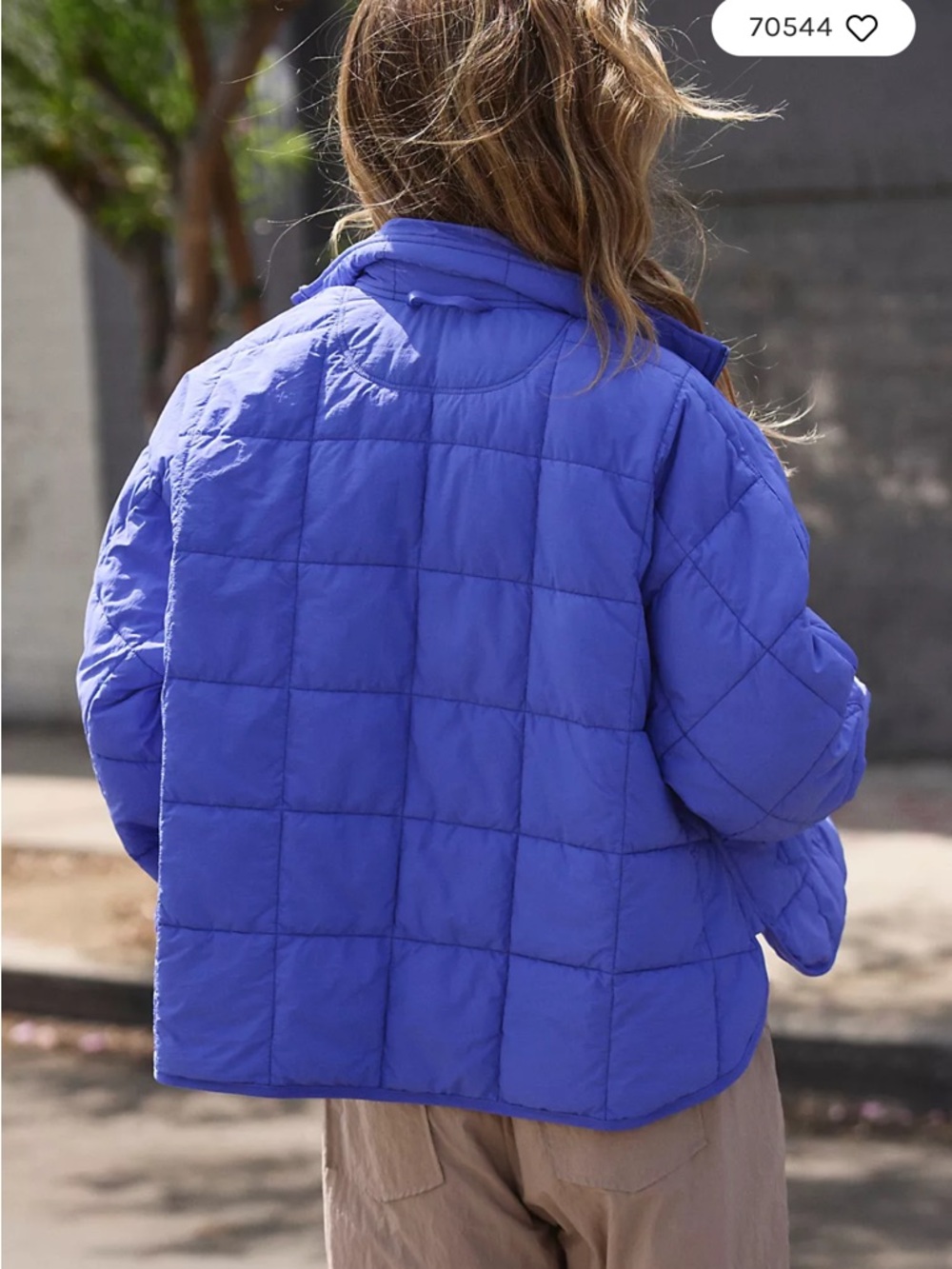 NWT Free People Pippa Packable Puffer Jacket Size S Color Pulse - Picture 3 of 5